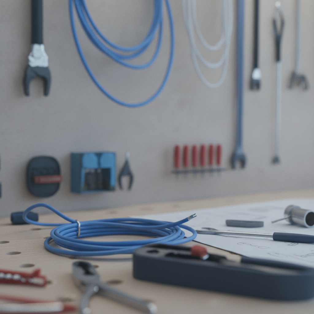 Yeni çekilmiş elektrik tesisatı hatları ve priz kutuları